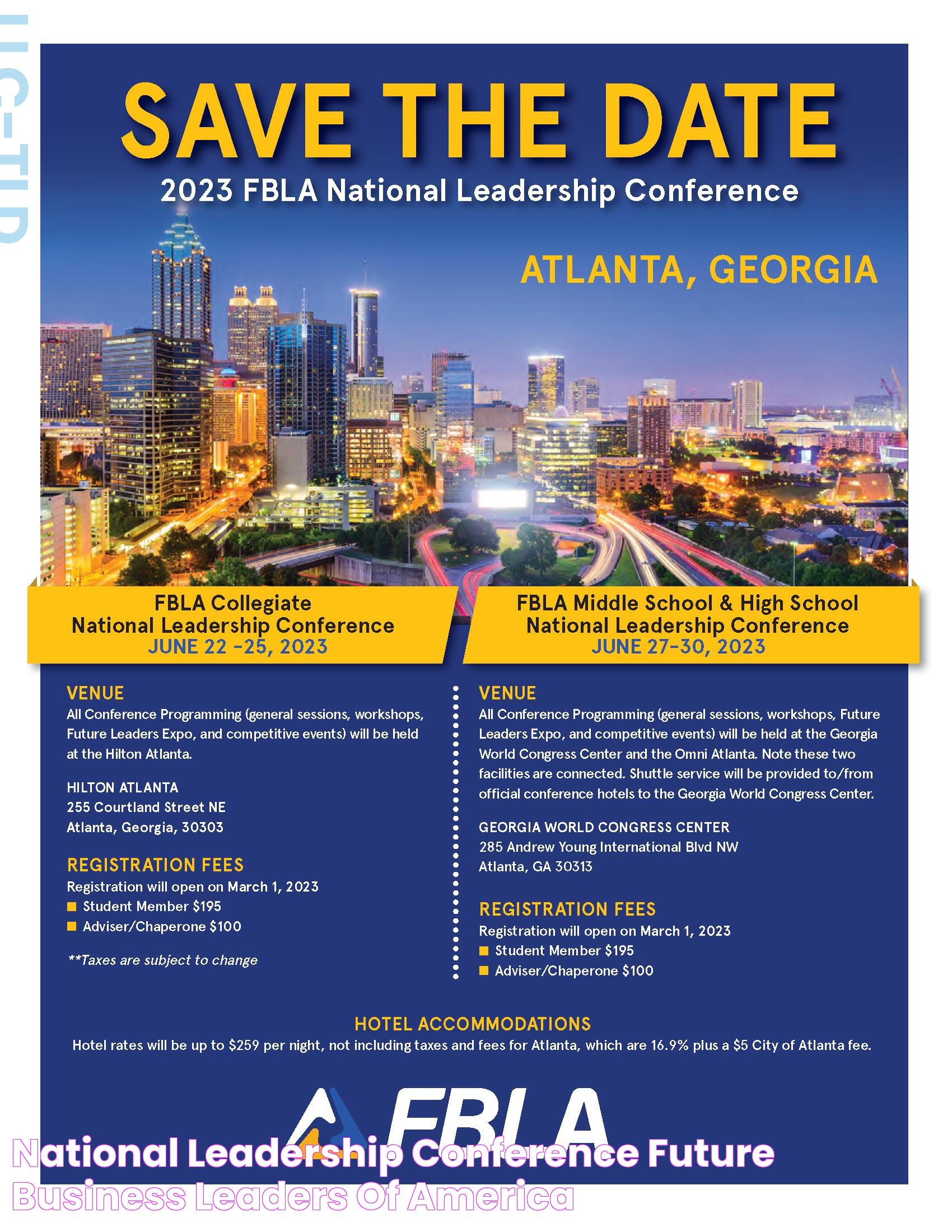 Empowering Leaders: The Impact Of The National Leadership Conference