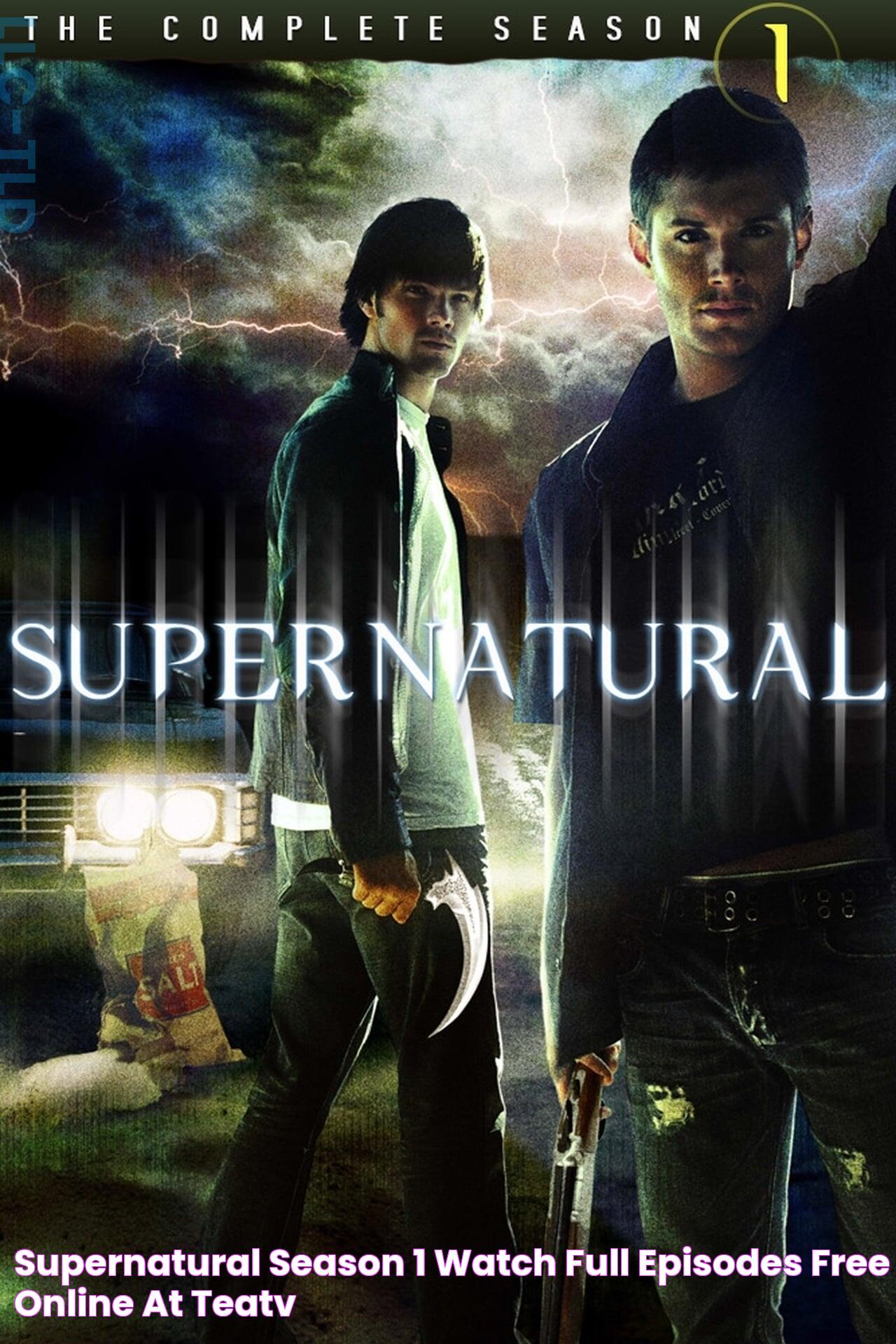 Experience The Thrill: Watch Supernatural Series Now