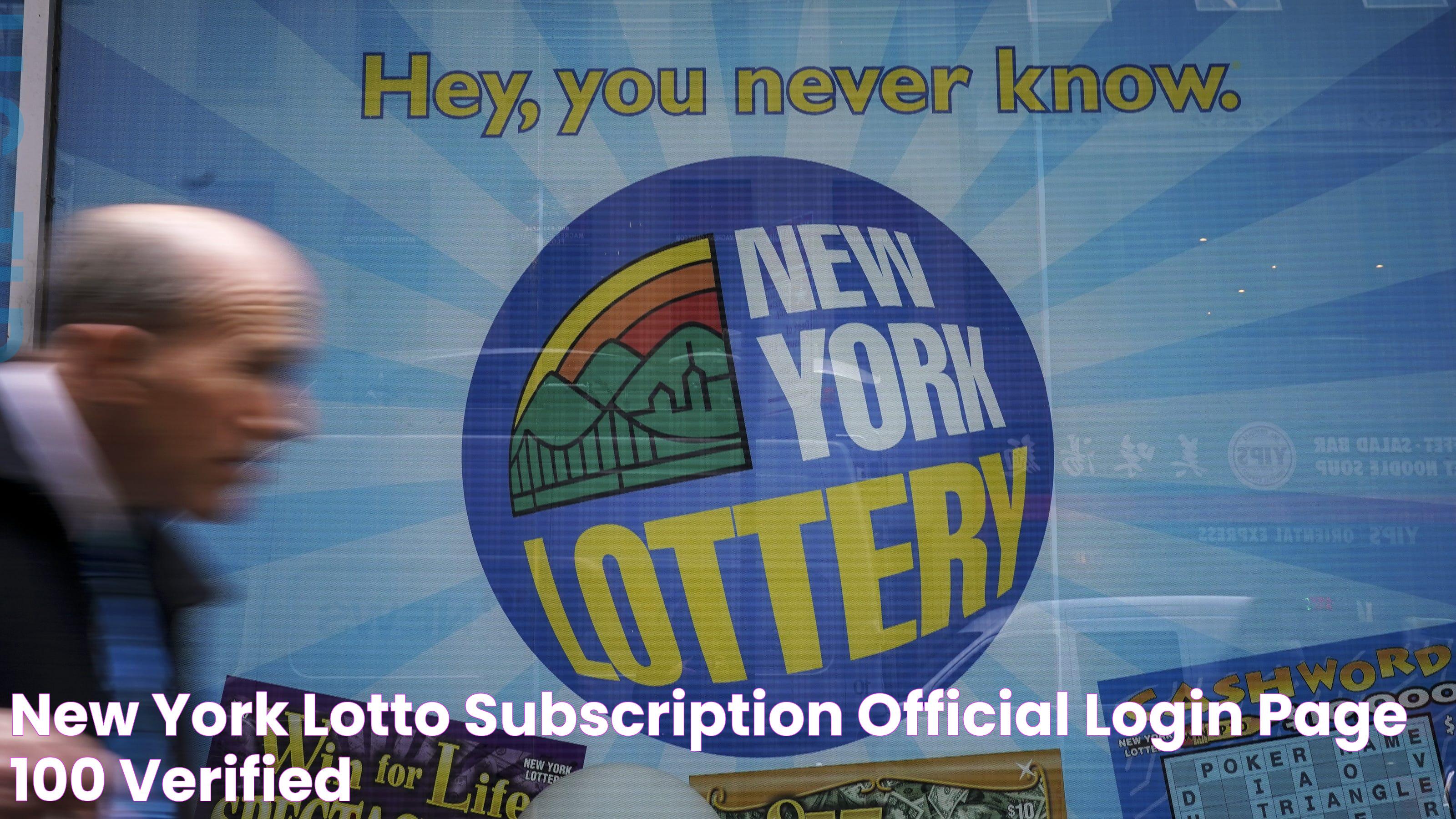 Winning Big With New York Lotto: Everything You Need To Know