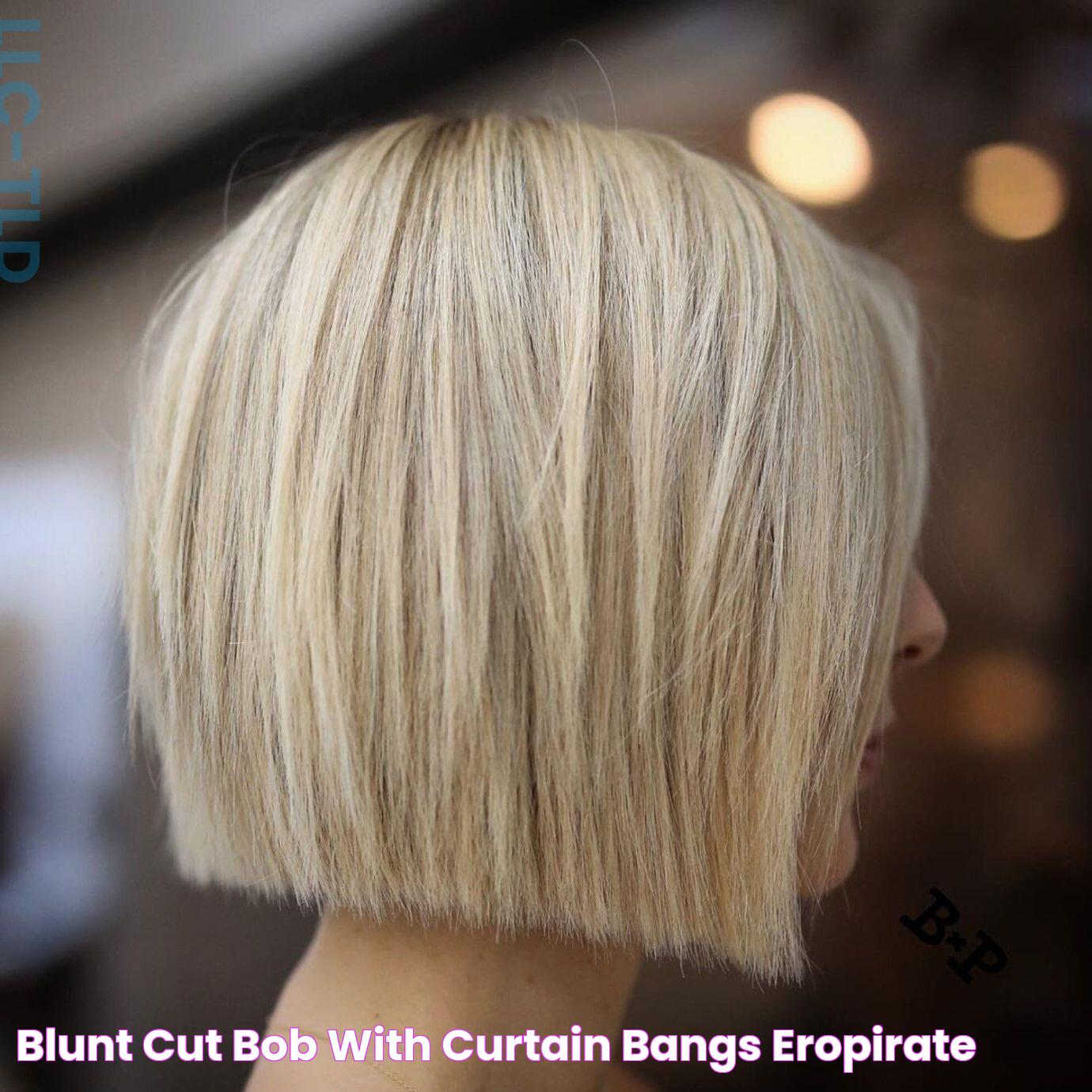 Enhance Your Style With A Chic Blunt Cut Bob: A Timeless Hair Trend