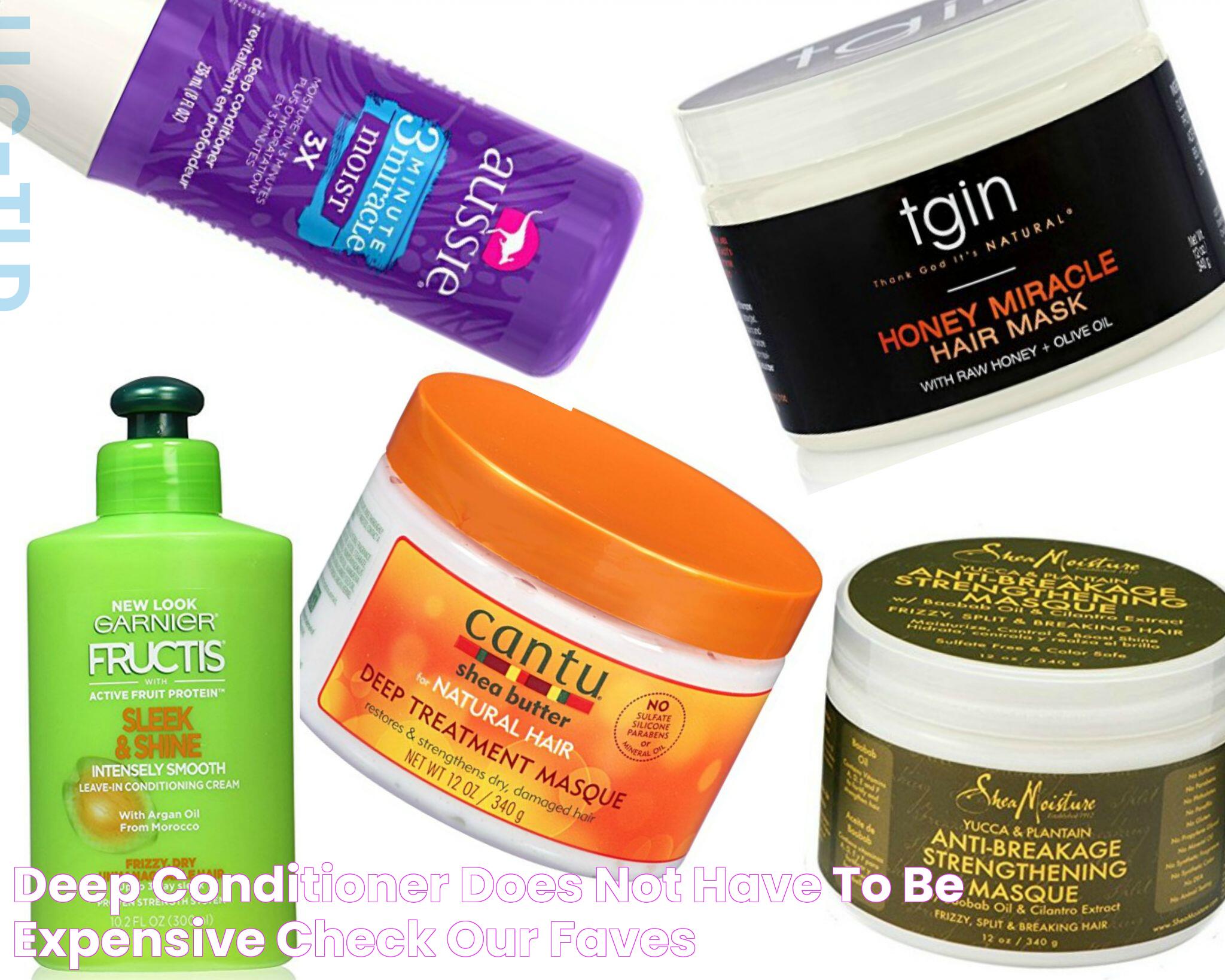 Top Picks For A Good Deep Conditioner For Black Natural Hair