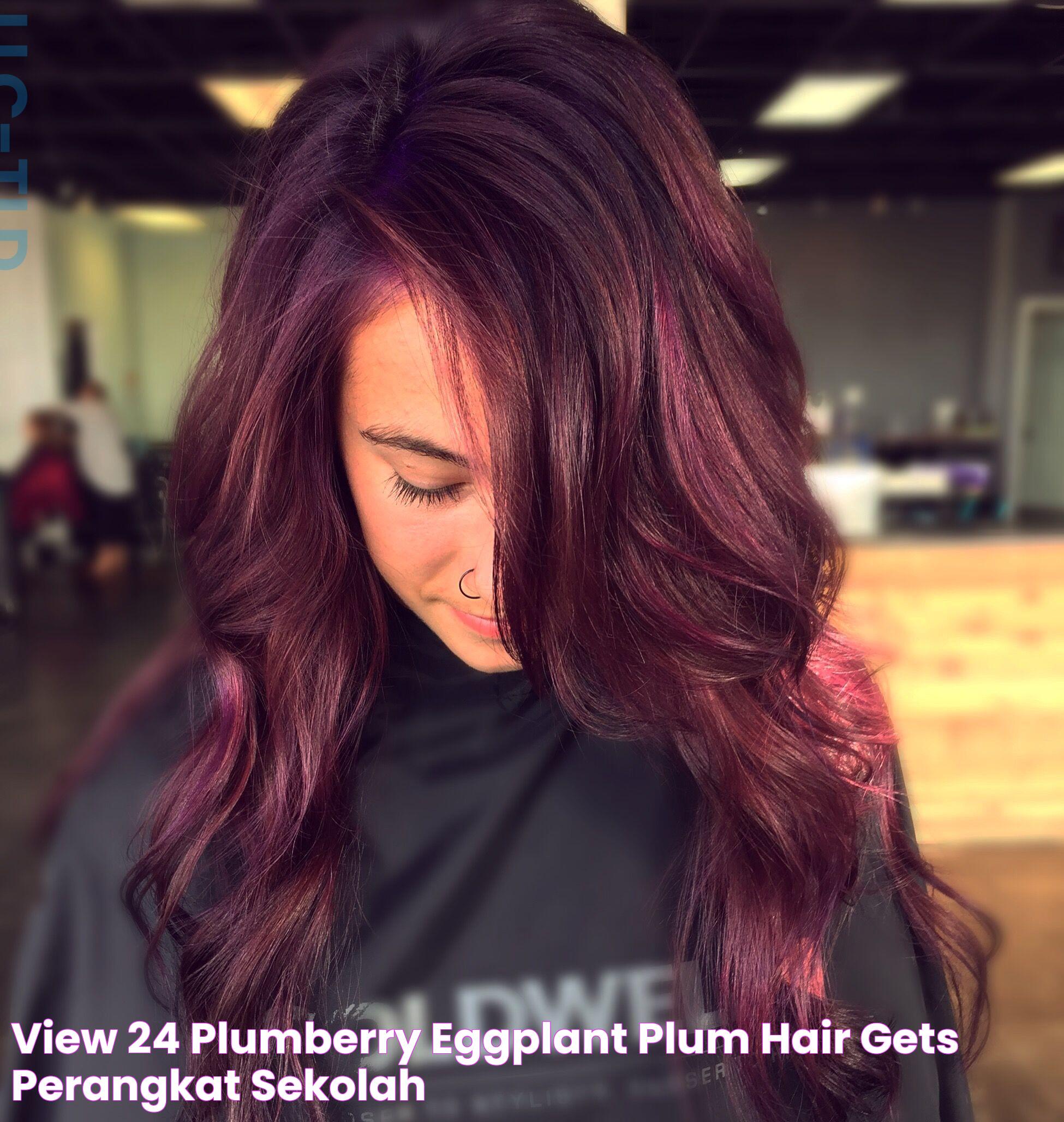 Transform Your Look With Eggplant Plum Hair Color