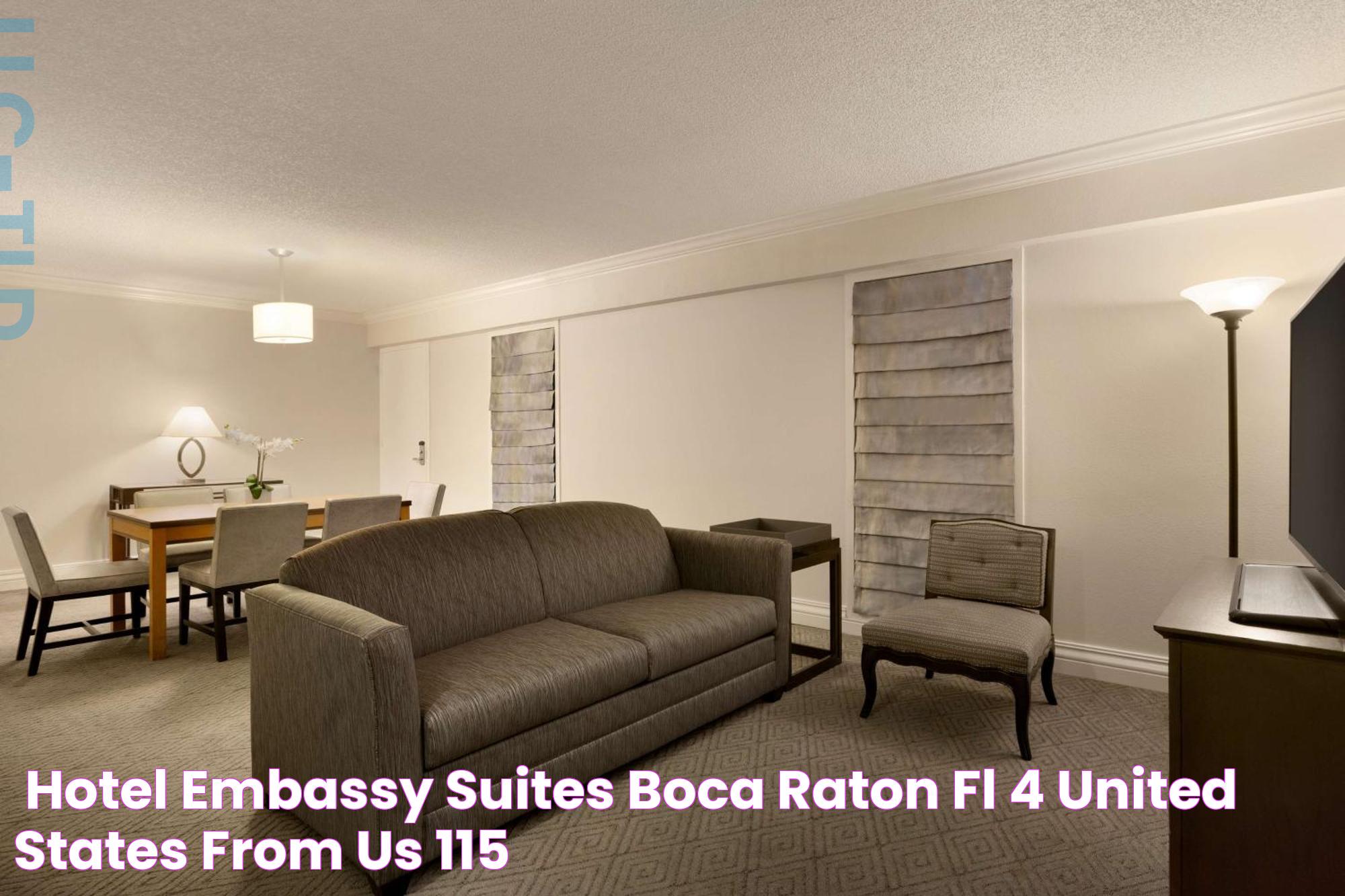 Experience The Best At Embassy Suites Boca Raton: Your Ultimate Stay