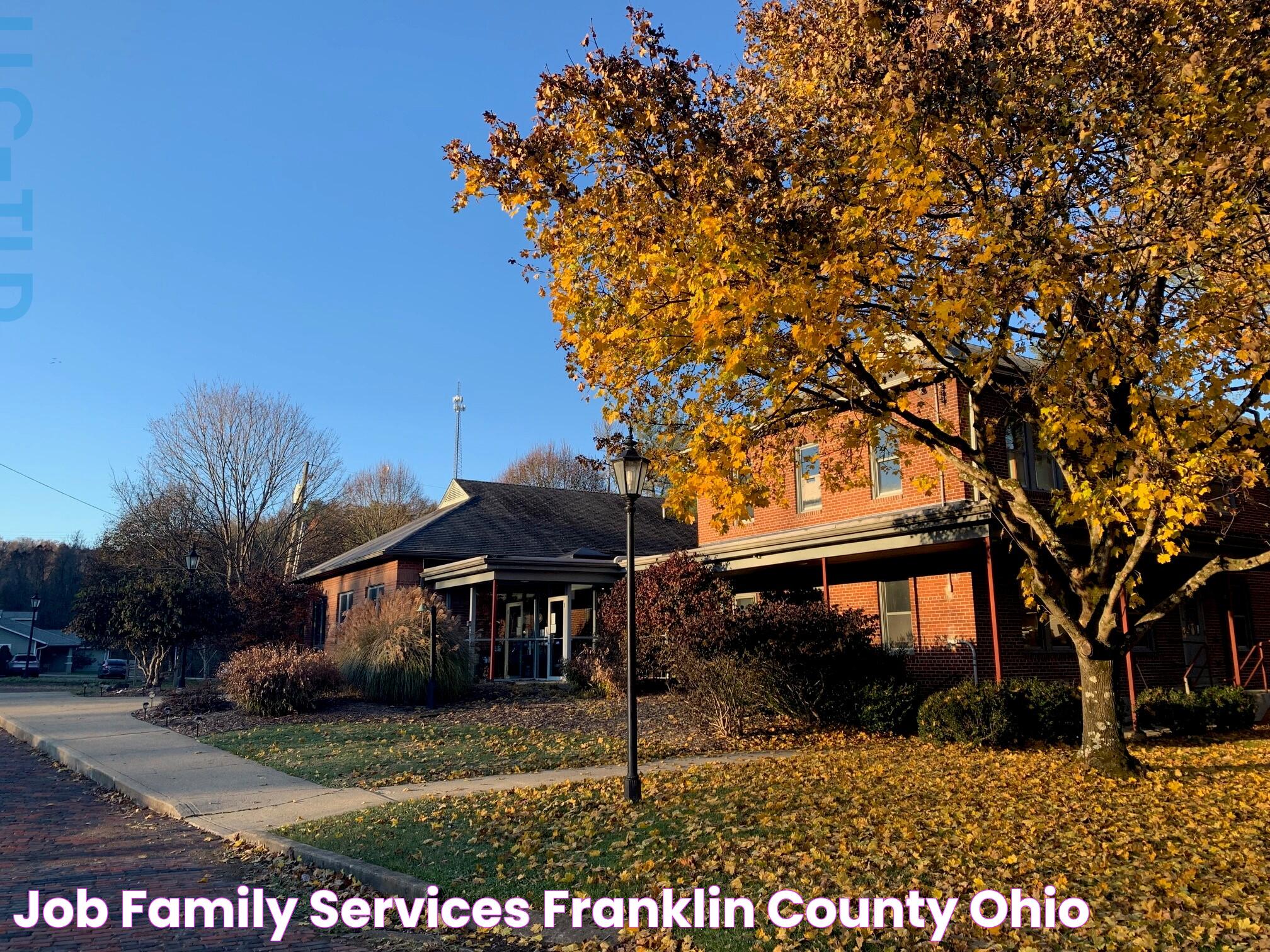 Job And Family Services Ohio: Empowering Communities And Supporting Families