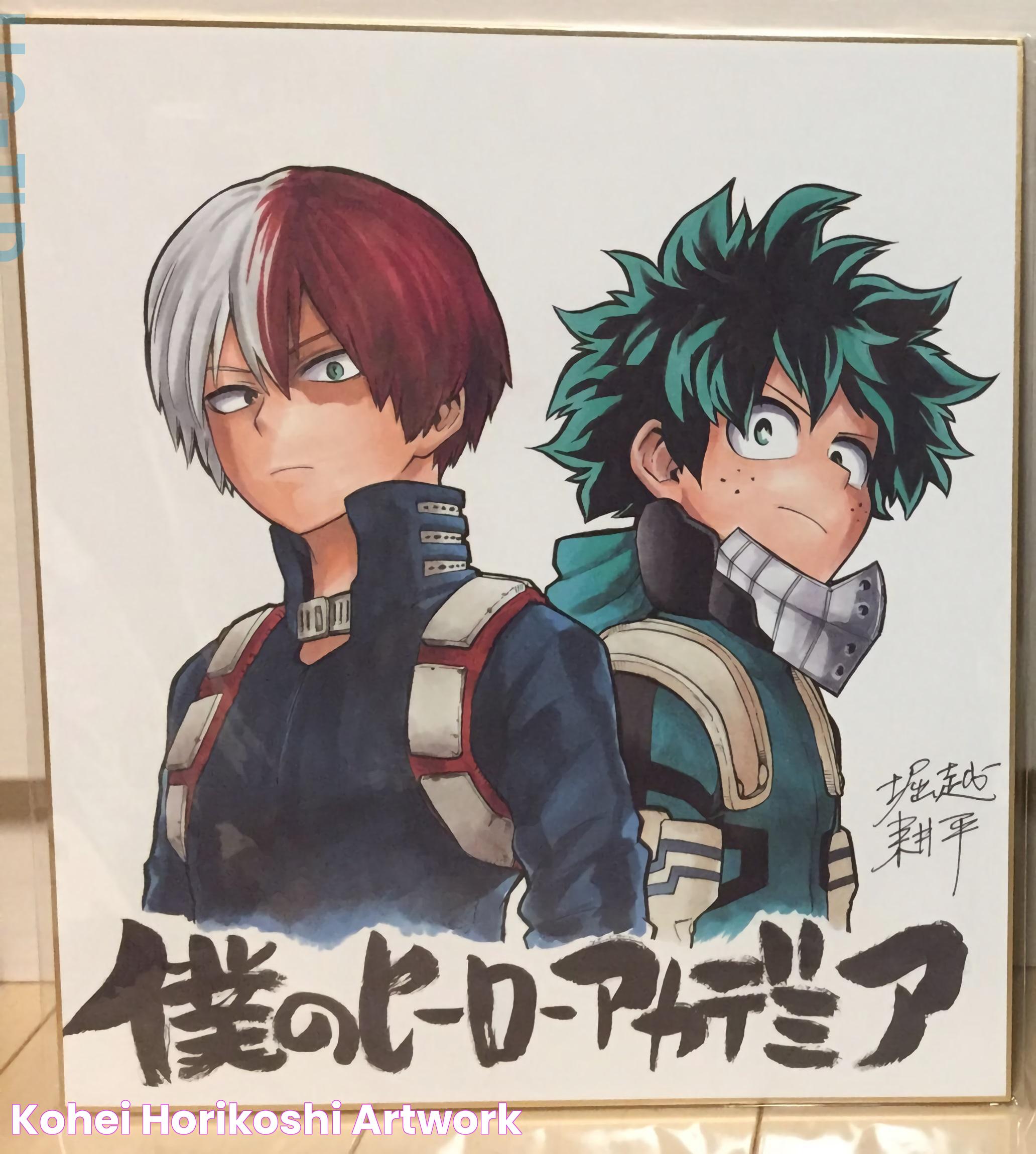 Kohei Horikoshi: The Creative Genius Behind My Hero Academia