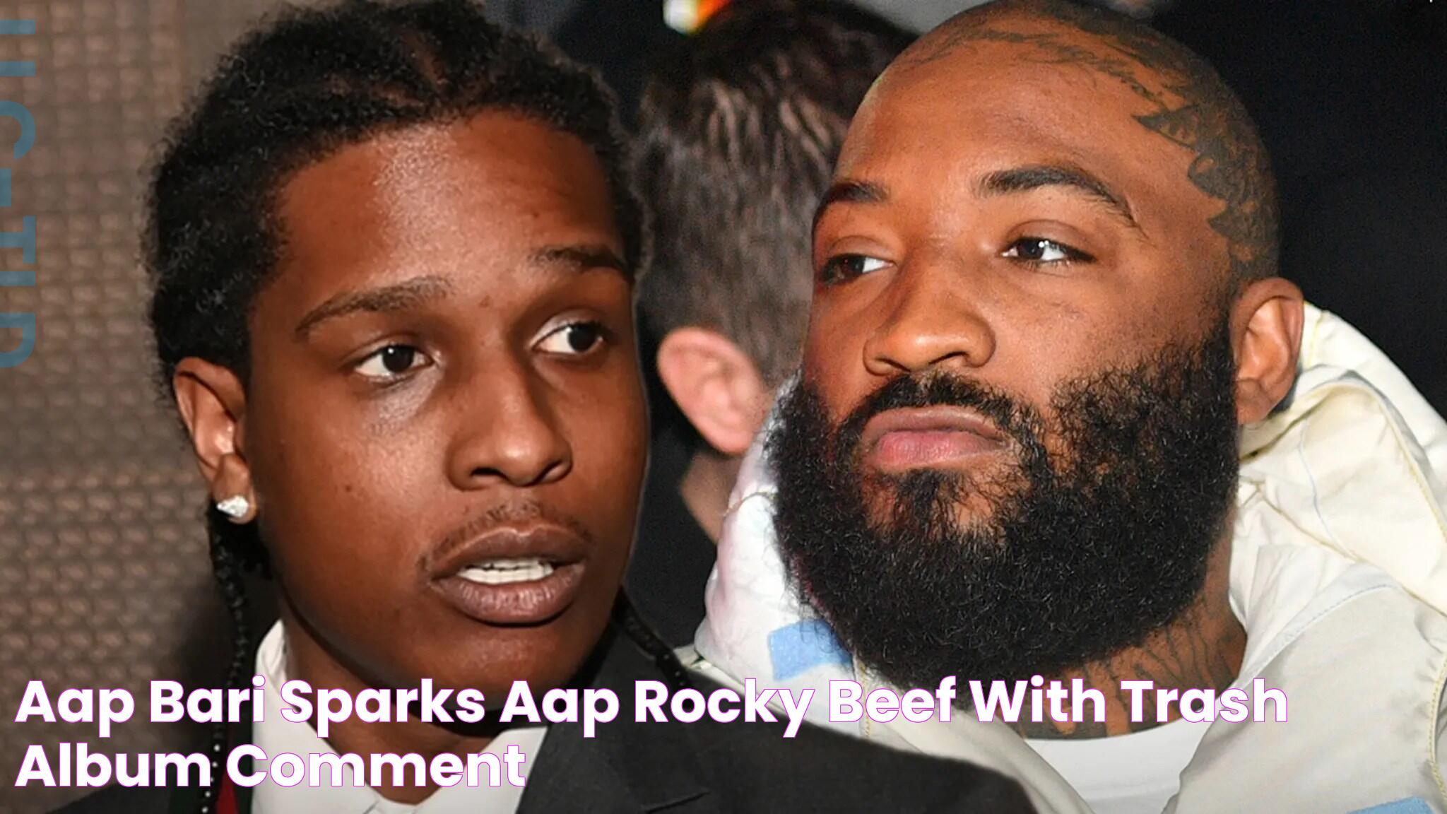 The Impact And Influence Of Beef ASAP Rocky In Modern Culture