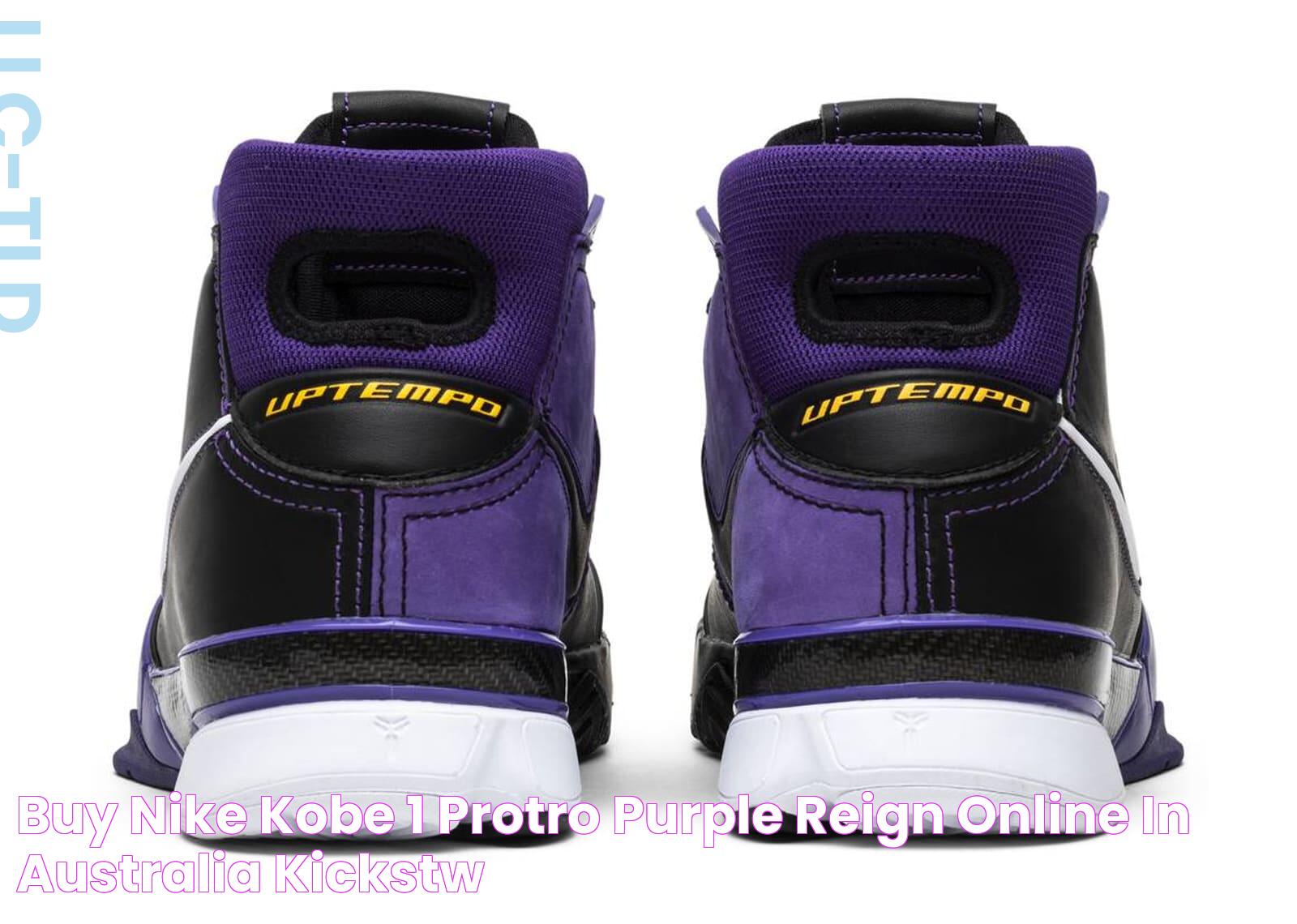 Ultimate Guide To Kobe Protro Purple: History, Features, And Styling Tips