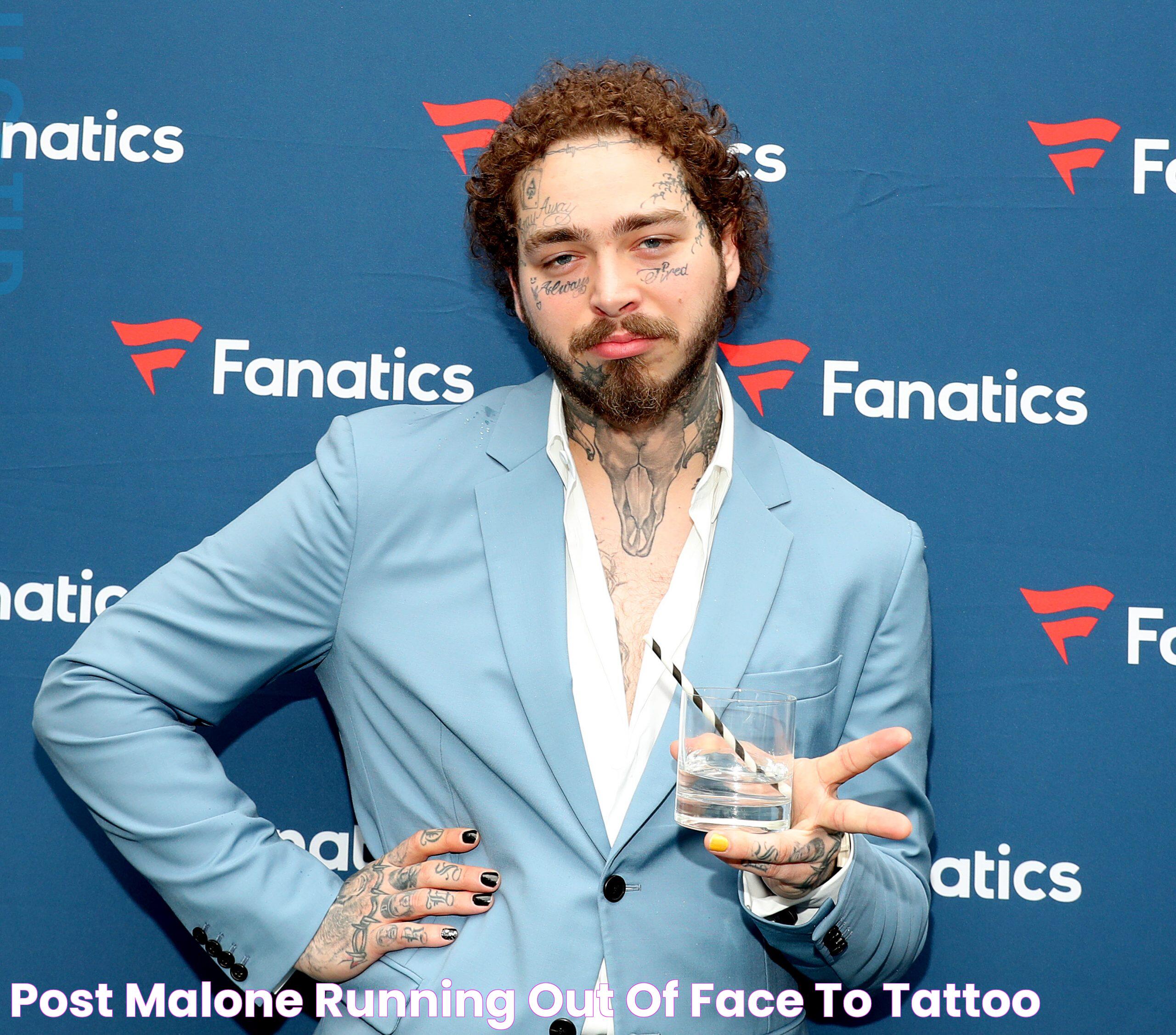 Post Malone's New Face Tattoos: A Bold Statement In The World Of Ink