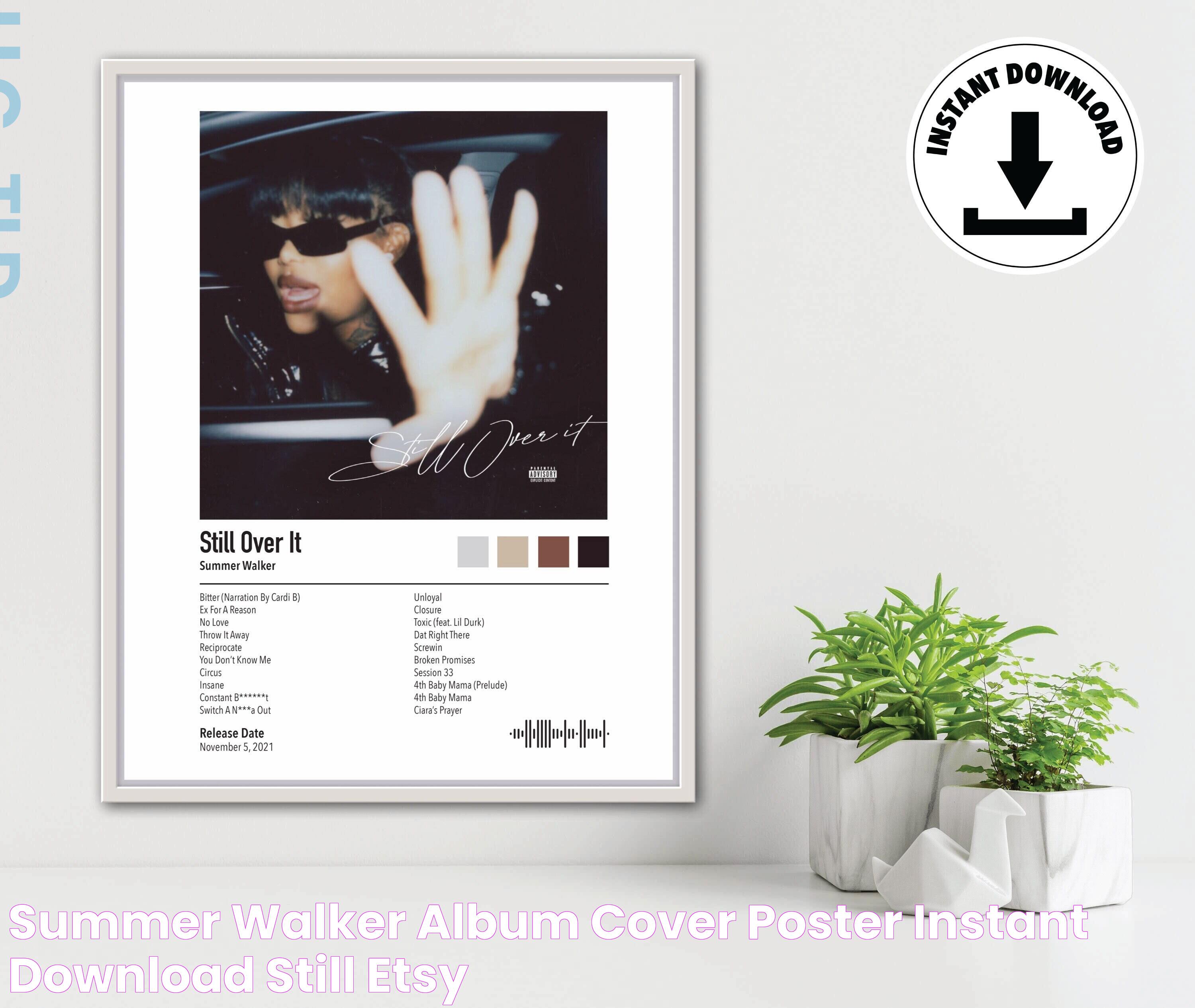 Everything You Need To Know About The Artistic Appeal Of Summer Walker Album Cover