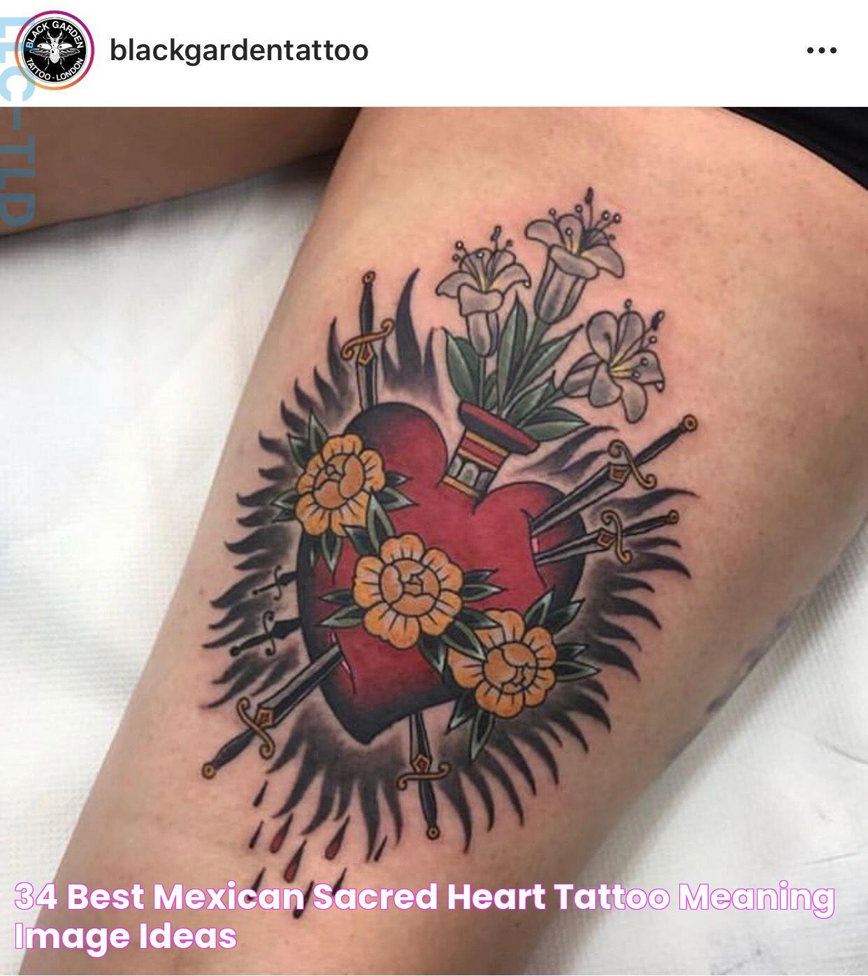 Decoding The Sacred Heart Tattoo Meaning: Symbolism And Significance