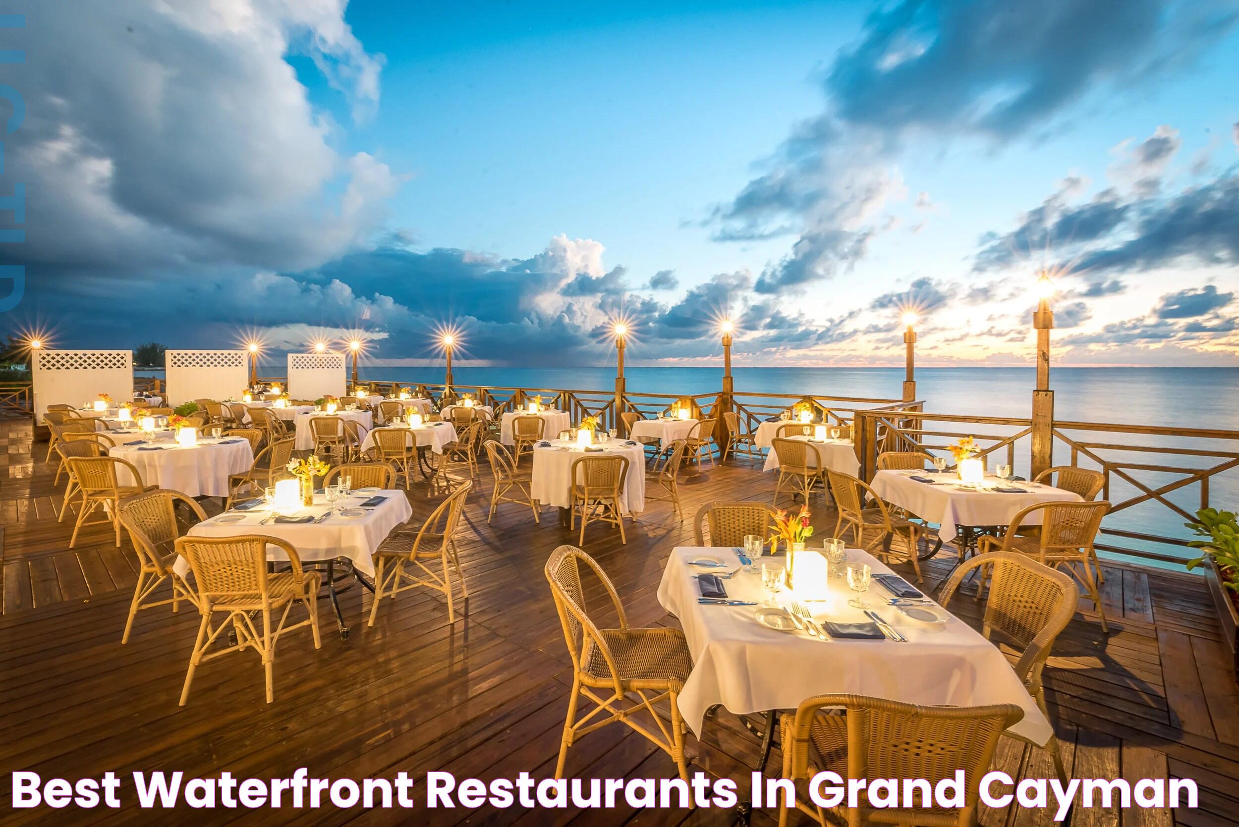 Top Dining Experiences At The Best Restaurants In Grand Cayman