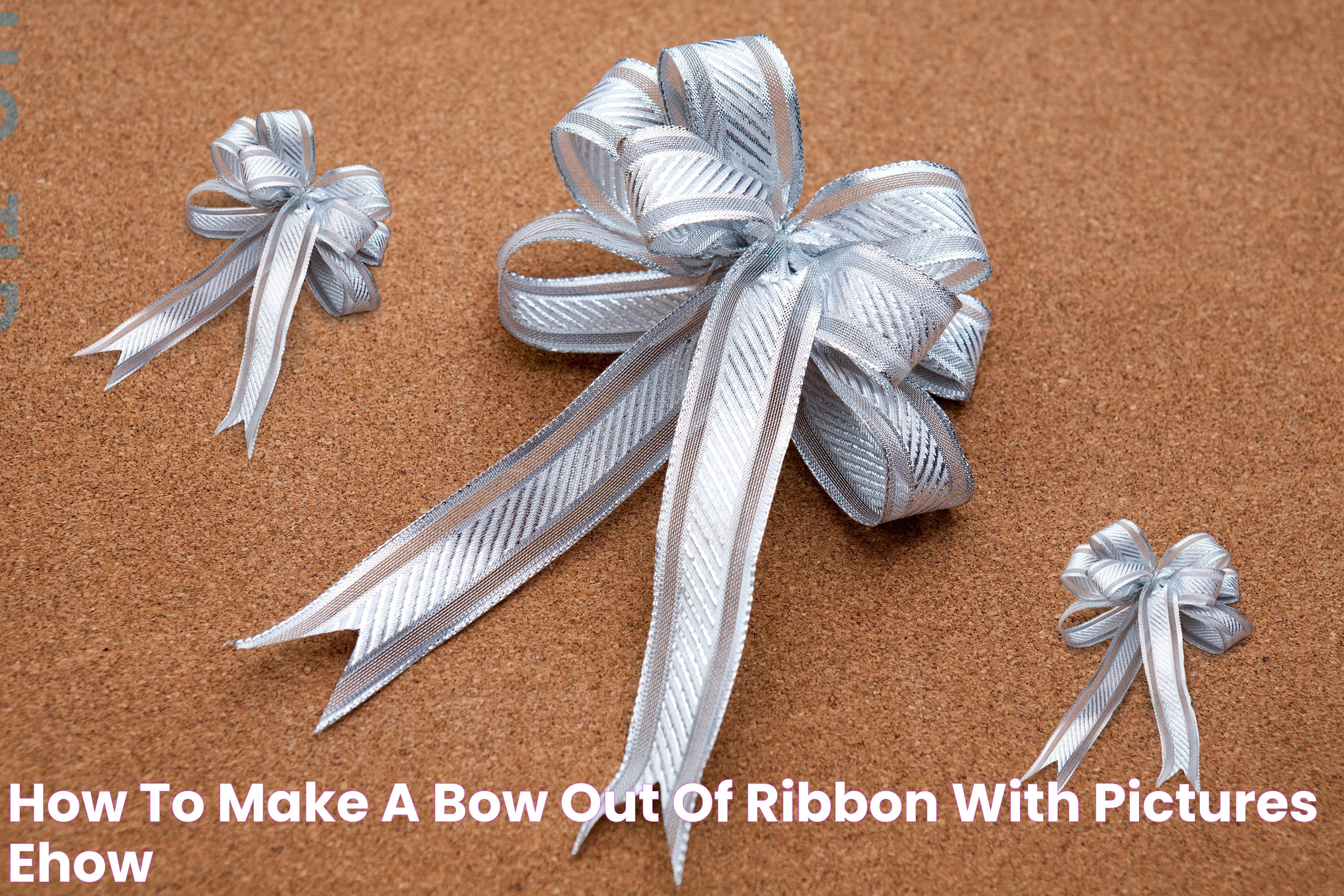 Crafting Elegant Ribbon Bows: A Step-by-Step Guide