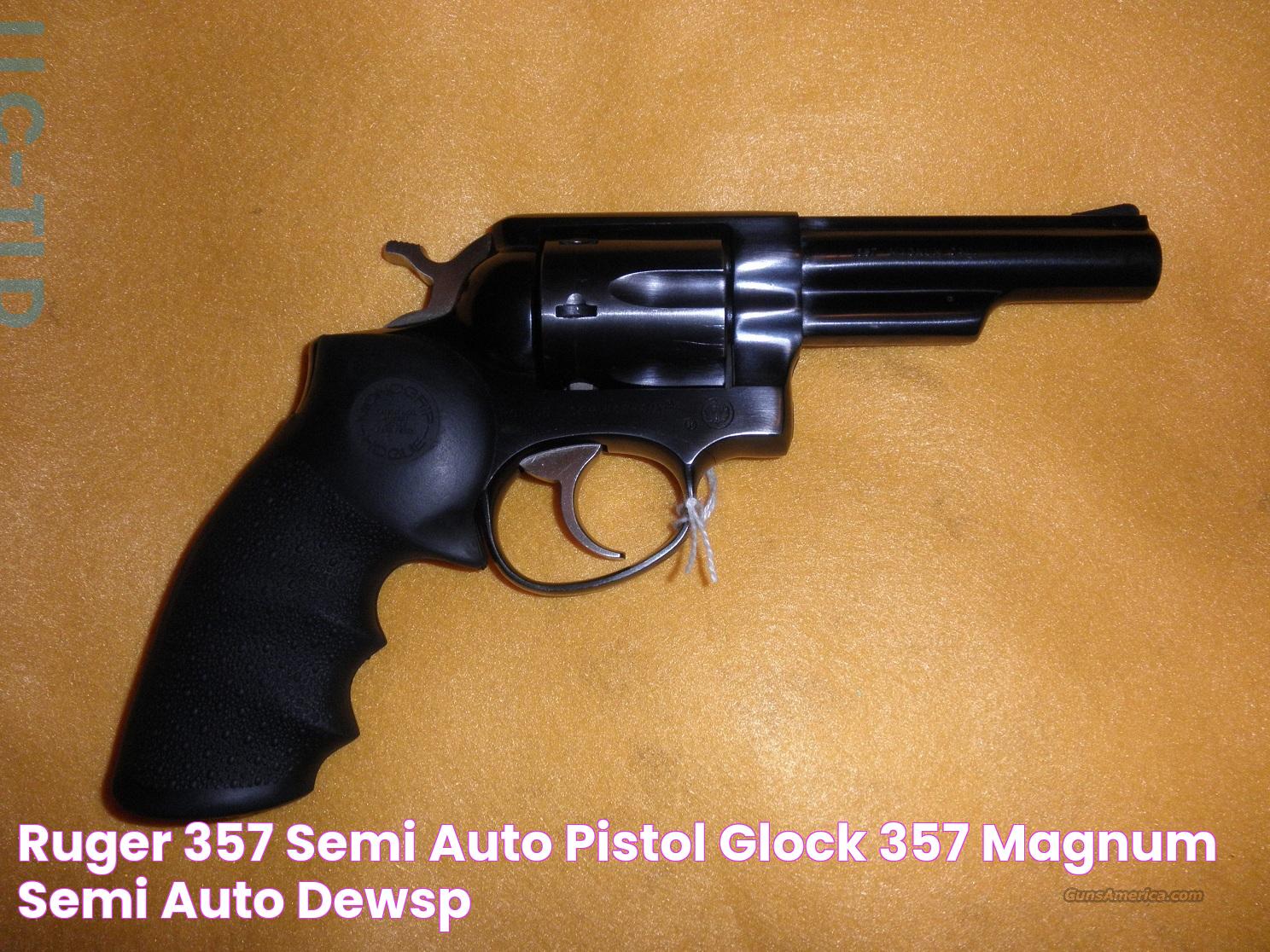 Essential Guide To The .357 Semi Auto: A Powerful Handgun Choice