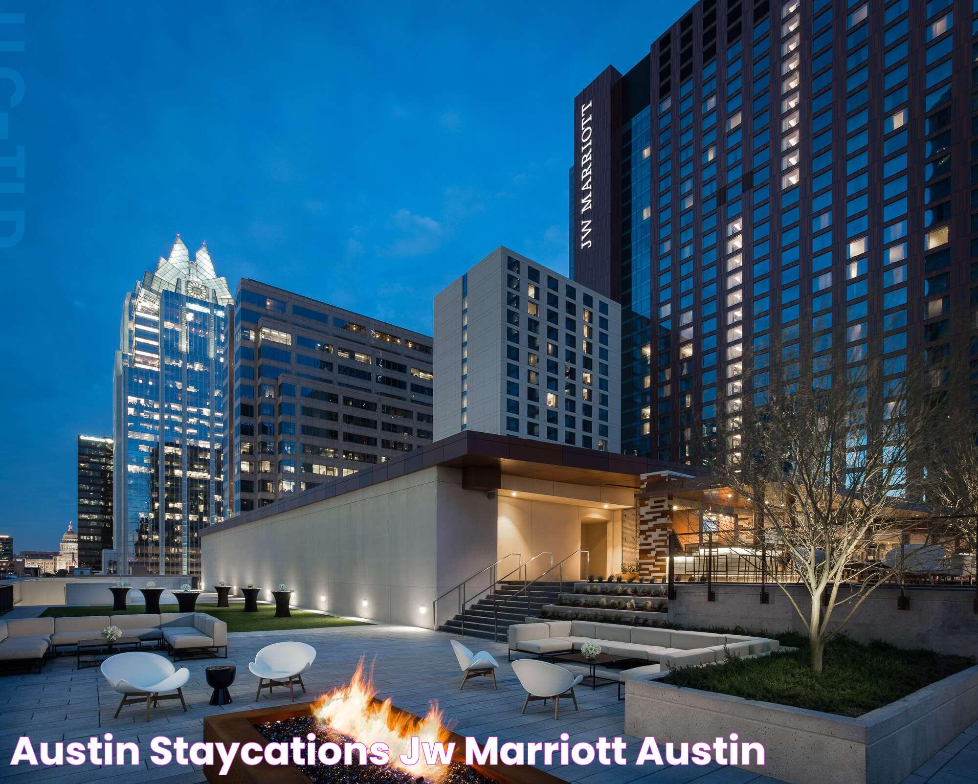 Luxurious Stay At JW Marriott Austin: Your Ultimate Guide