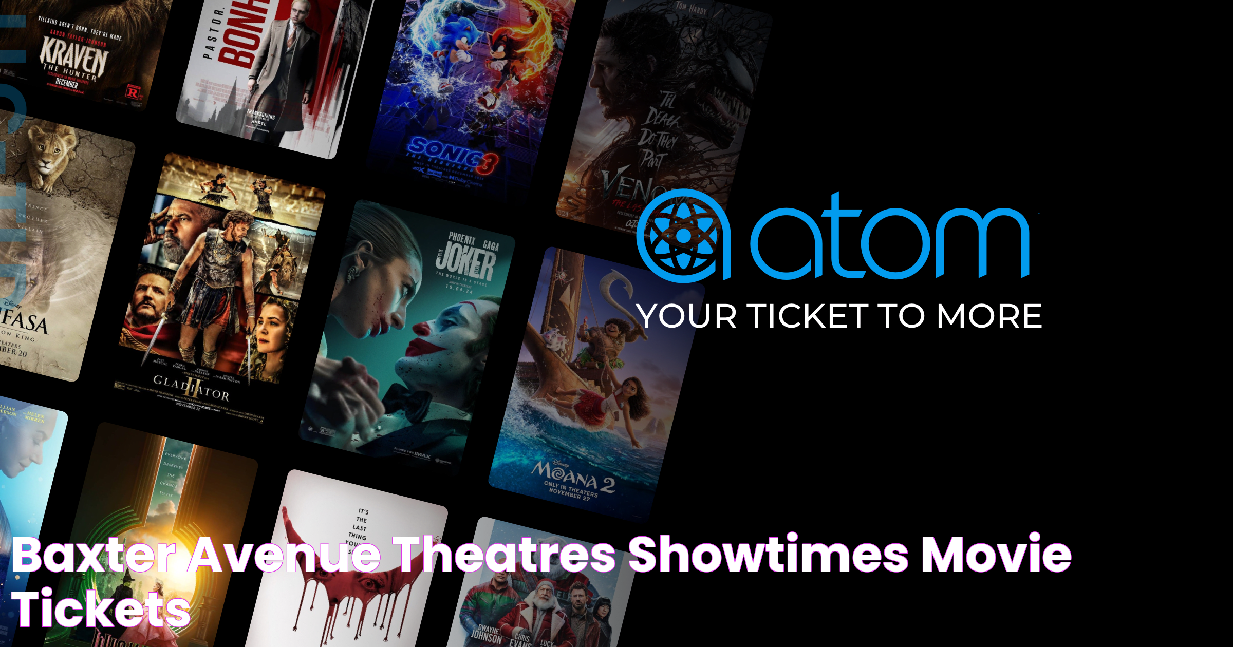 Experience The Magic Of Cinema At Baxter Avenue Theatres