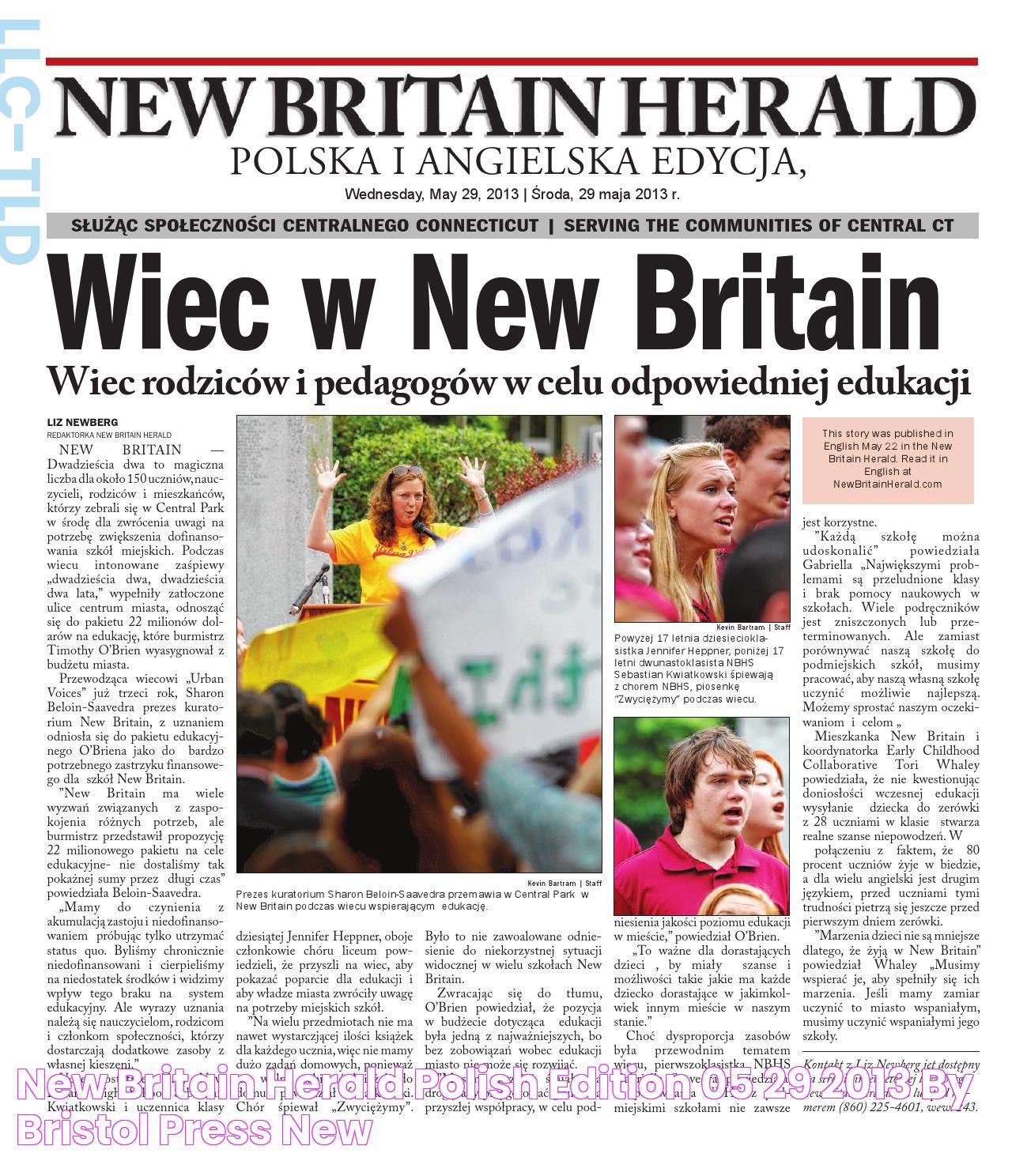 Insights Into The New Britain Herald: A Historical And Modern Perspective