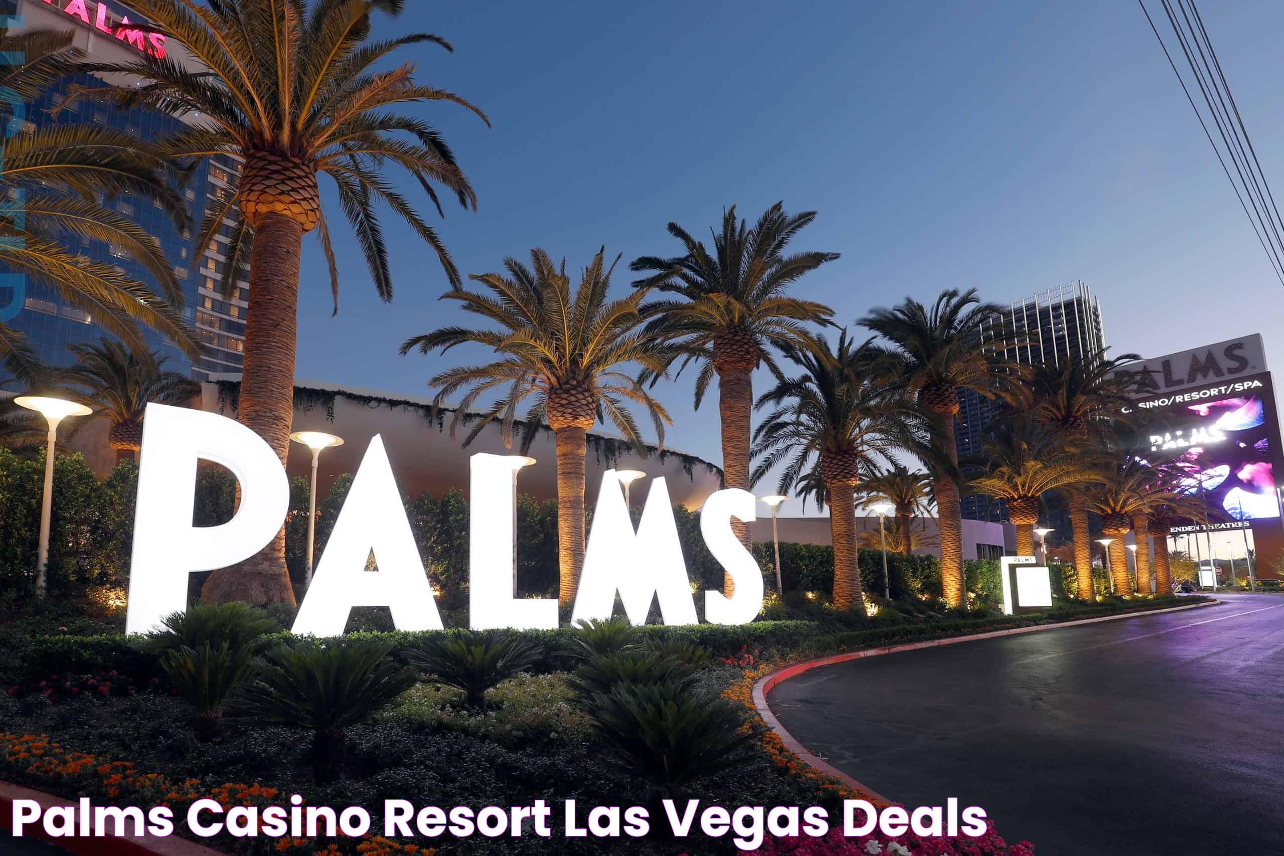 Experience The Luxurious Stay At Palms Place Las Vegas