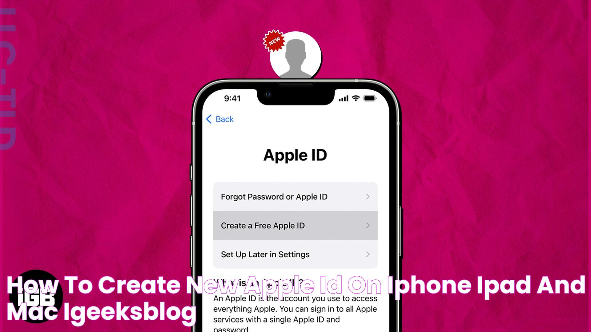 Effortlessly Set Up Your New Apple ID: A Complete Guide