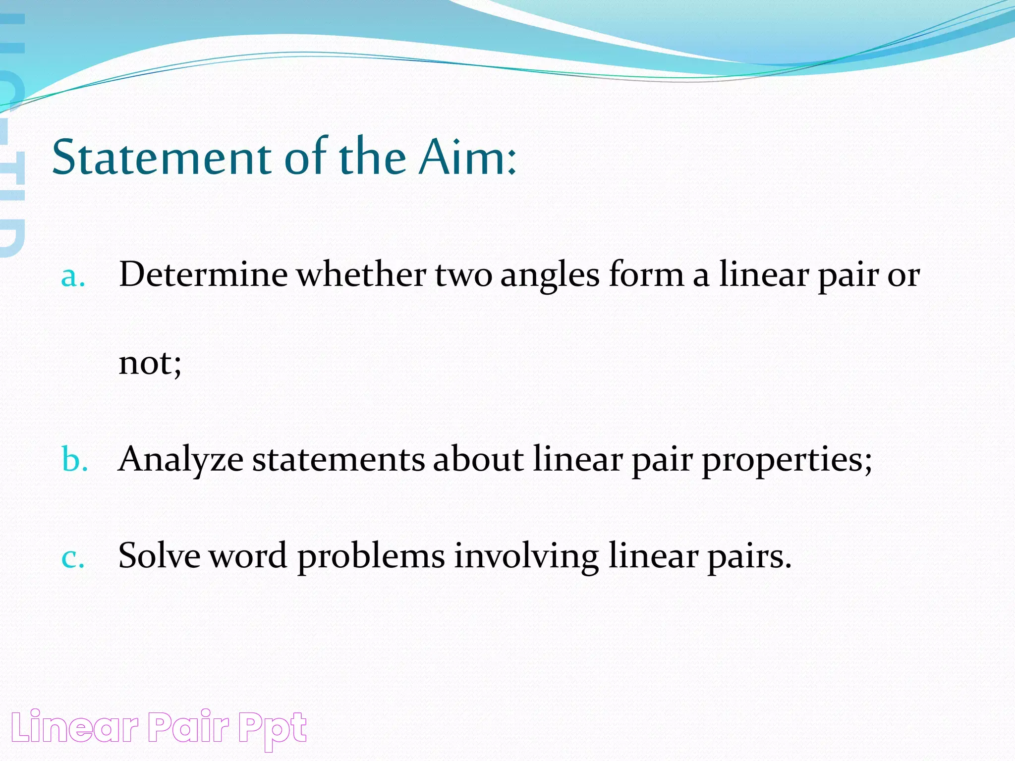 Linear Pair: A Comprehensive Guide To Understanding Angles