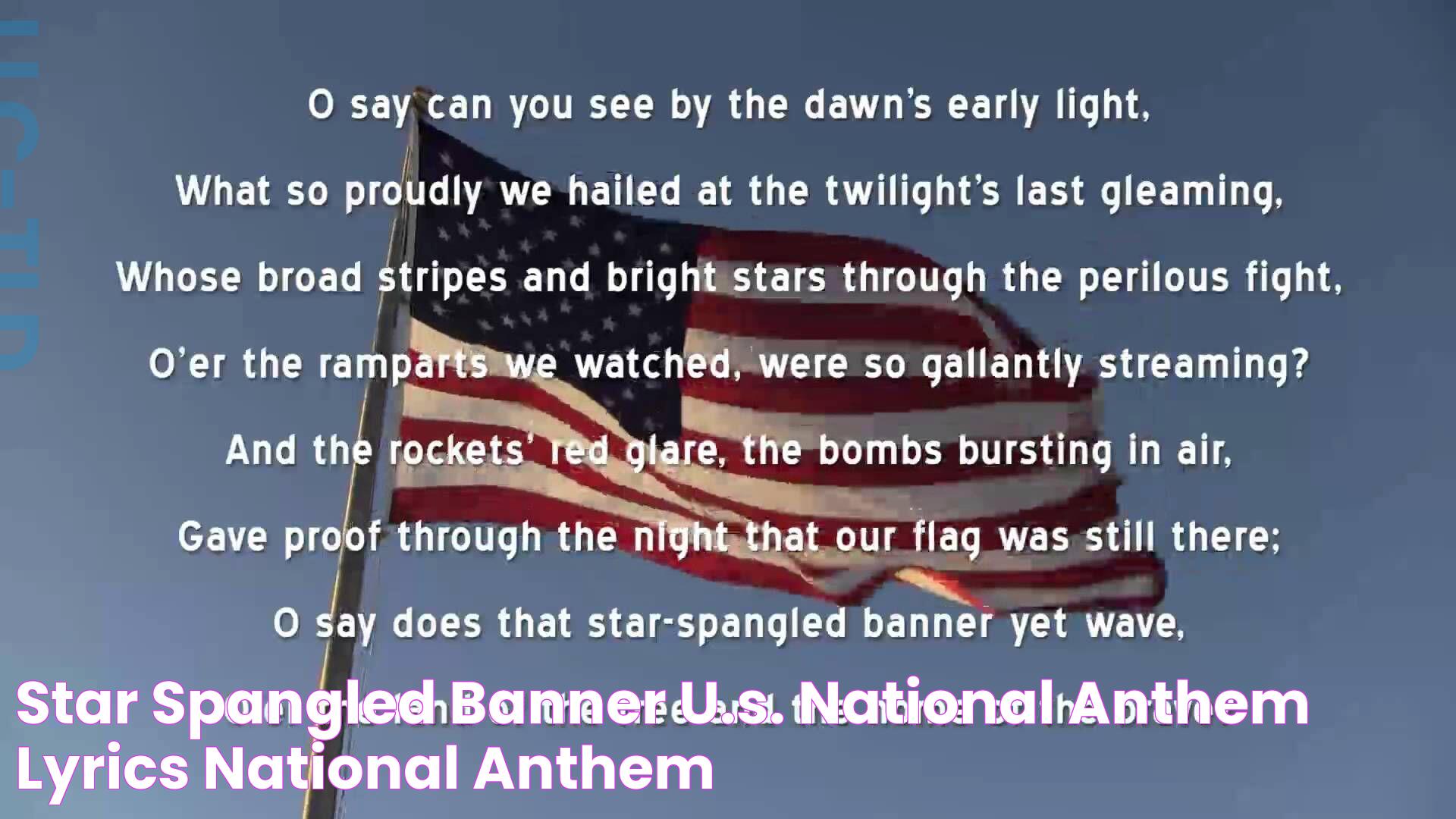 Commemorating The National Anthem: A Symbol Of Unity And Pride