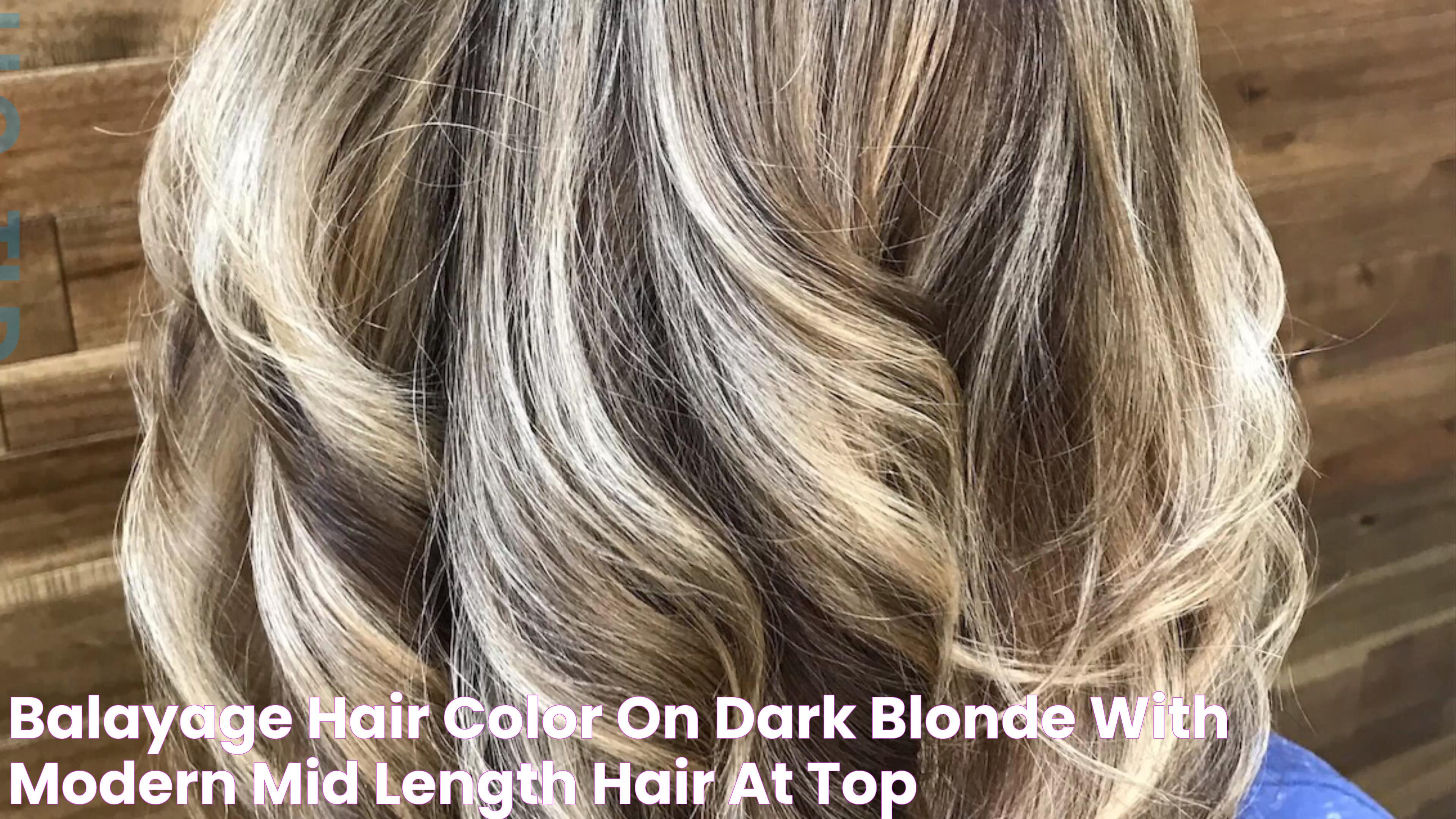 Blonde Color For Dark Hair: Transforming Tresses With Elegance