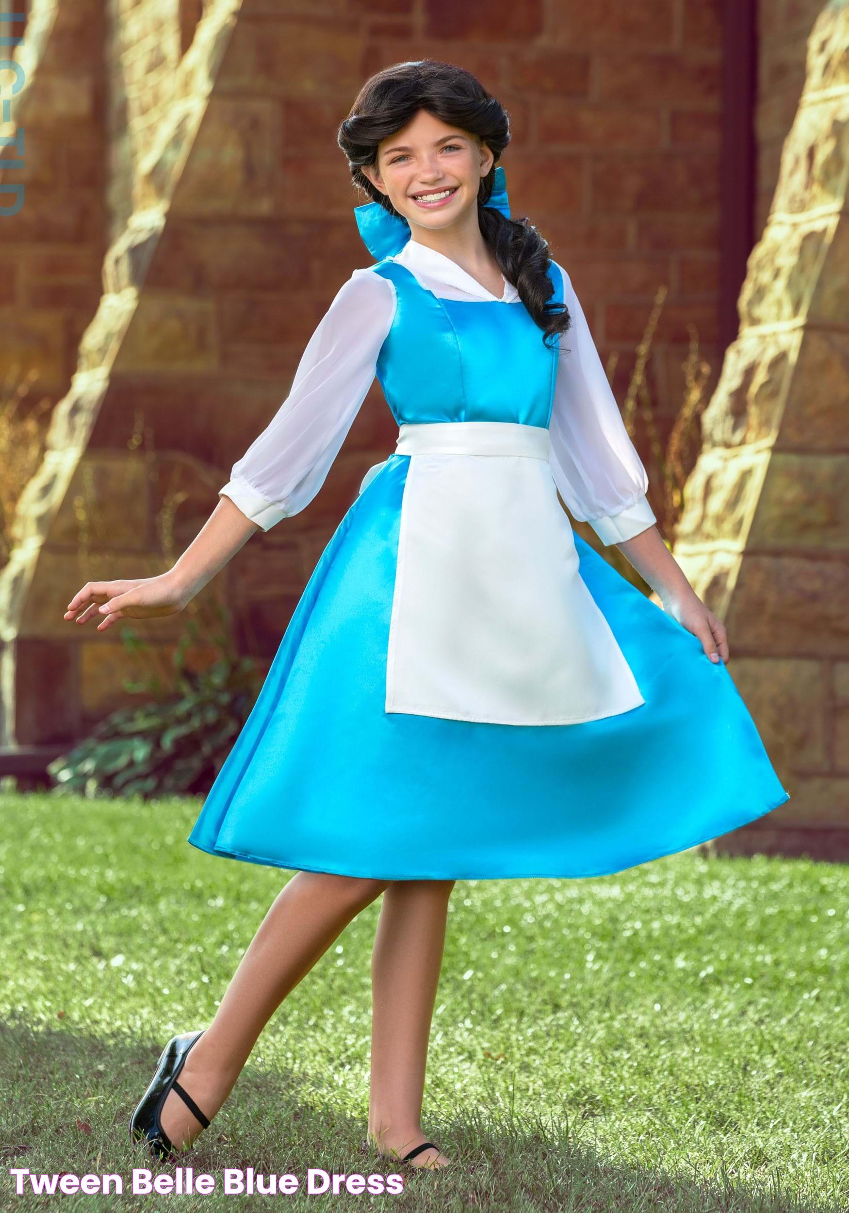 Charming Belle In The Blue Dress: A Tale Of Beauty And Elegance