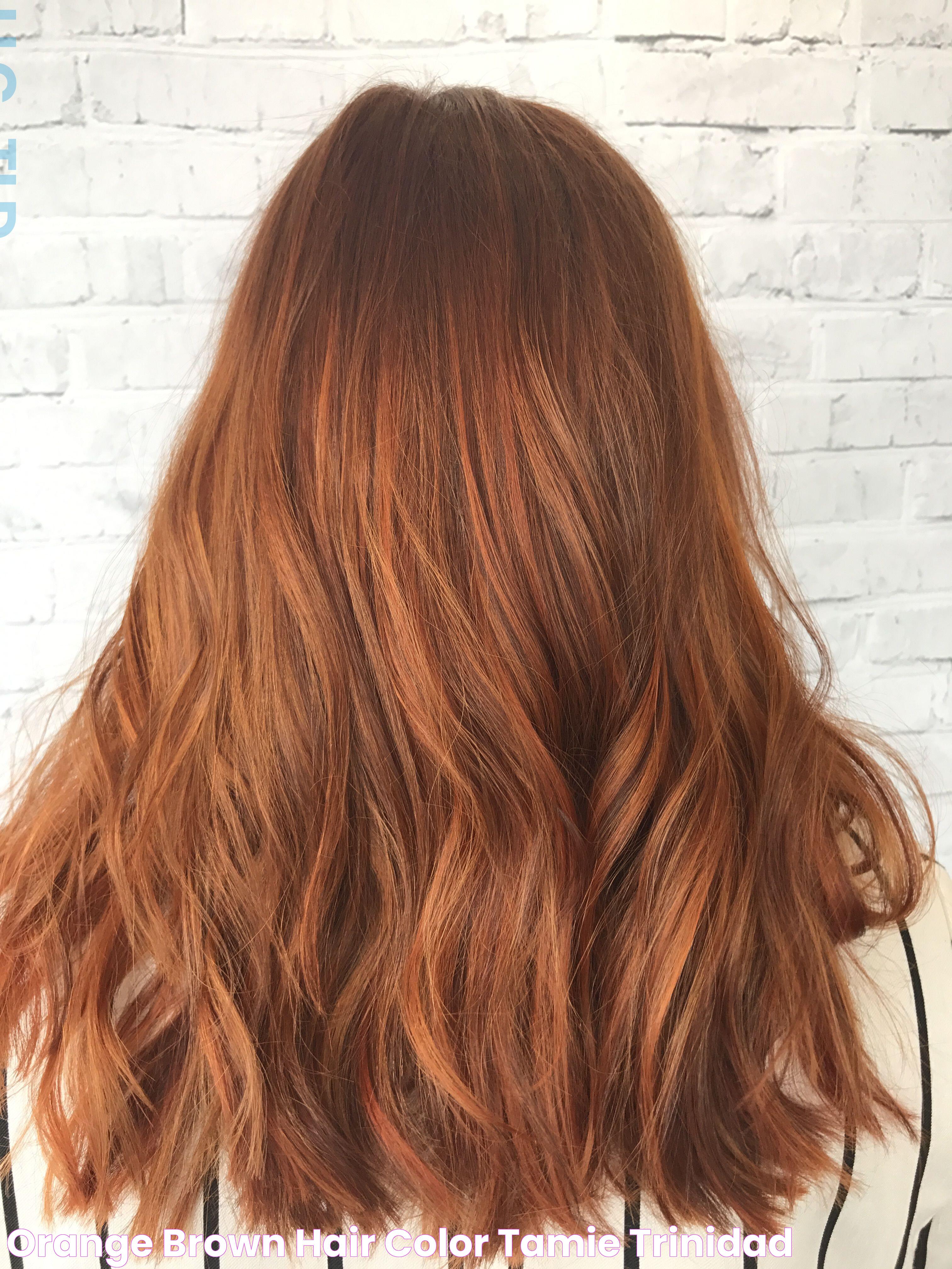 Light Orange Brown Hair Color: A Radiant Choice For Your Locks