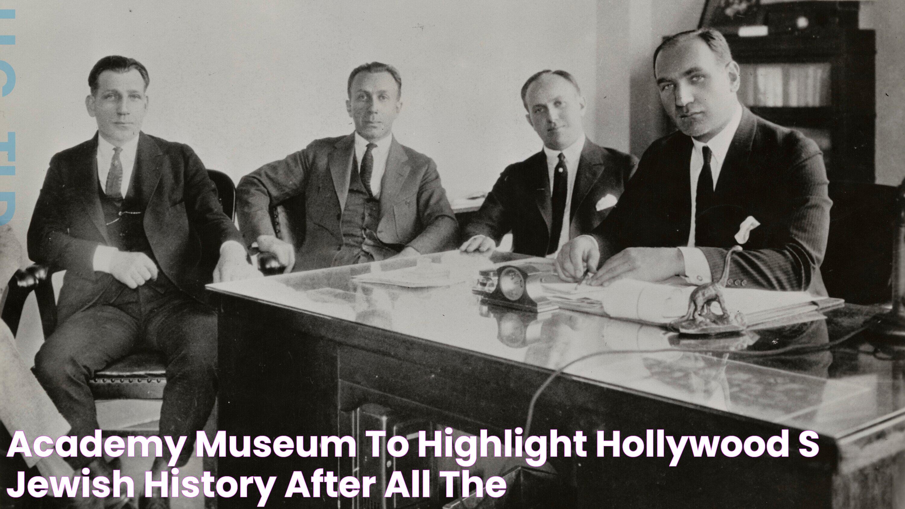 Hollywood's Jewish Influence: A Rich History And Cultural Impact