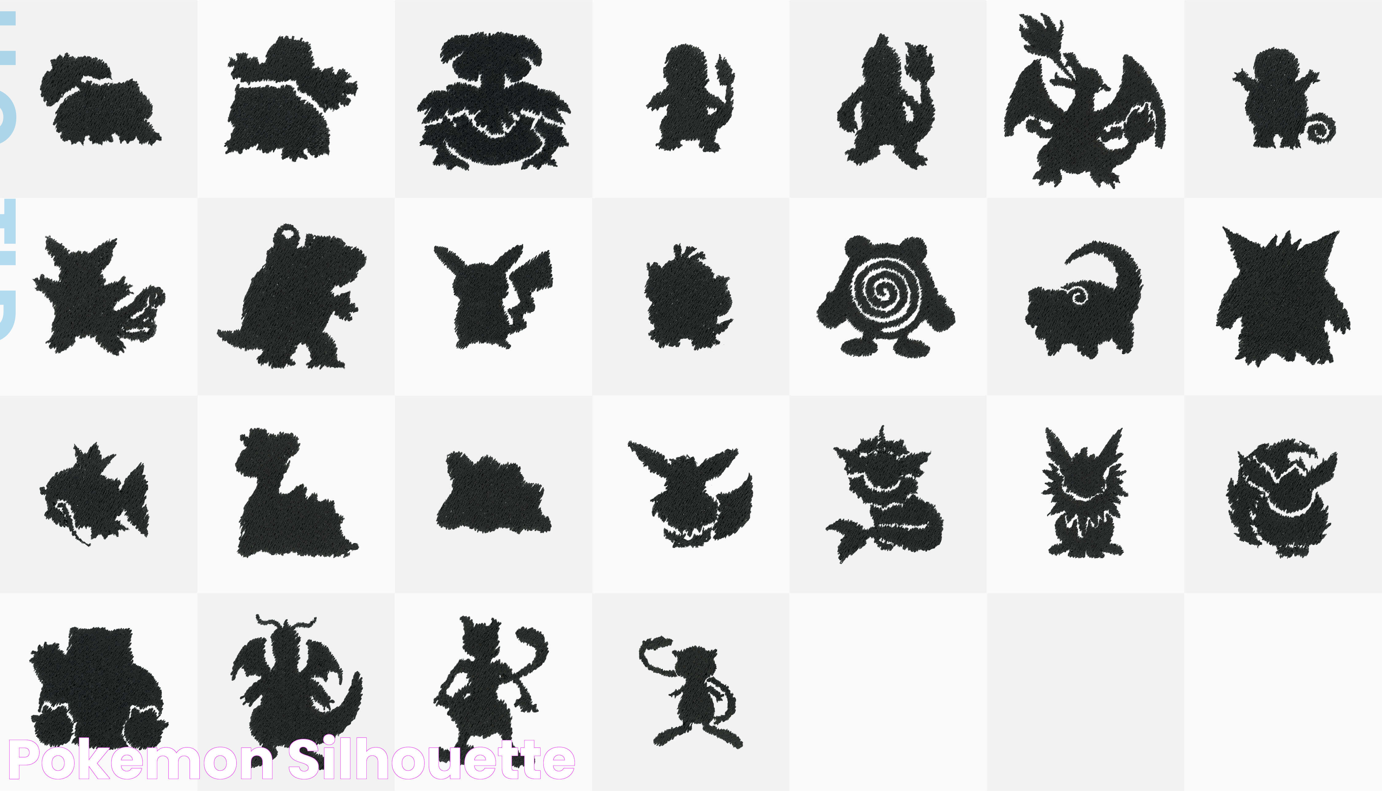 Secrets Of The Dark Outlines: Pokemon Silhouette Trivia