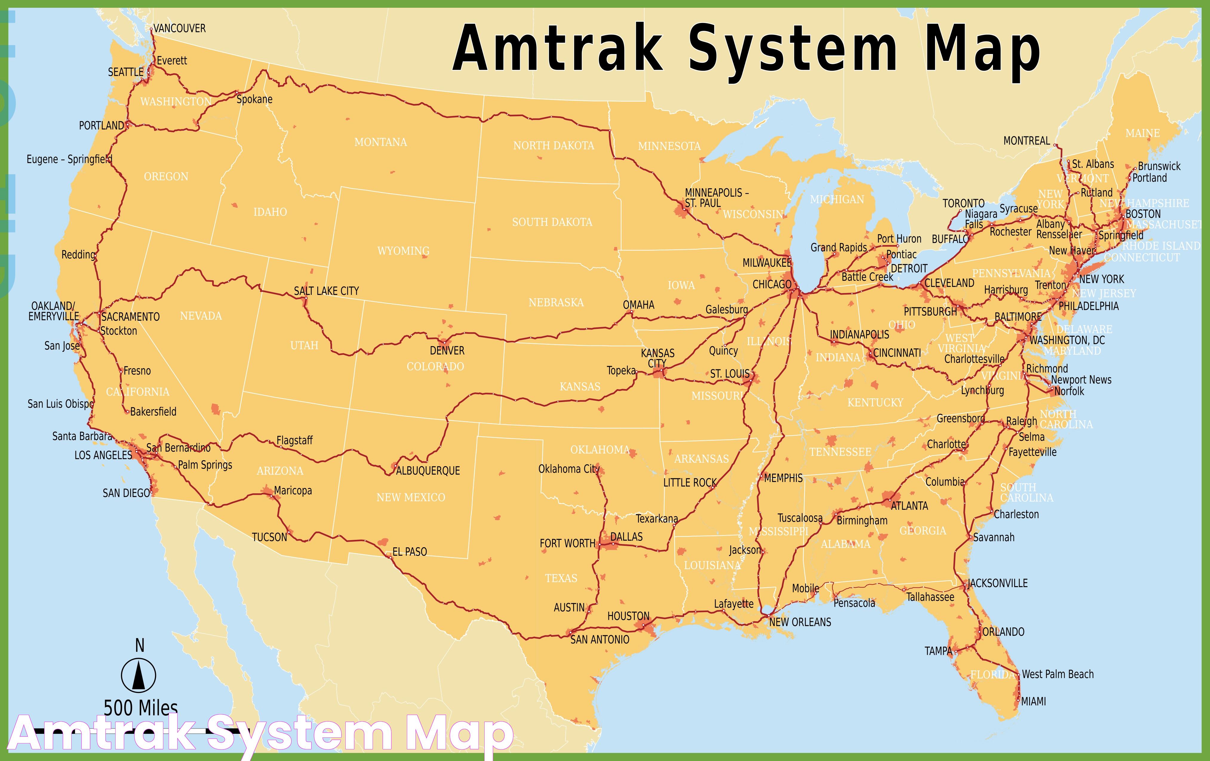 Amtrak Routes: A Detailed Guide For Travelers