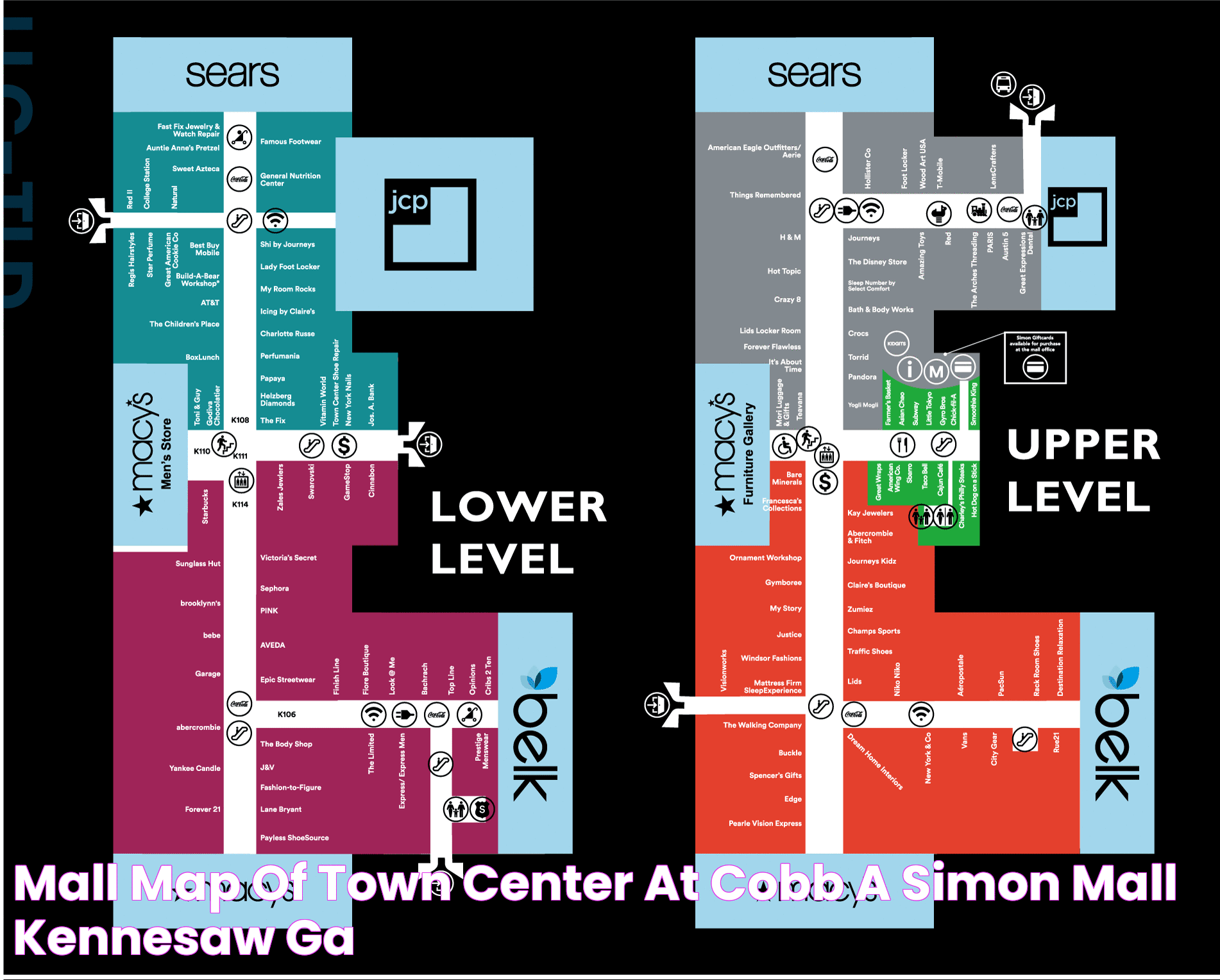 Ultimate Guide To Town Center At Cobb Mall Directory